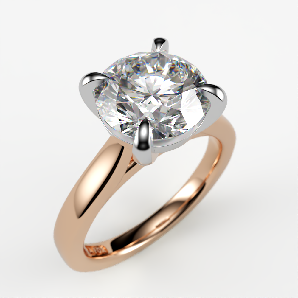 Classic Solitaire with 2 Carat Lab Grown Diamond