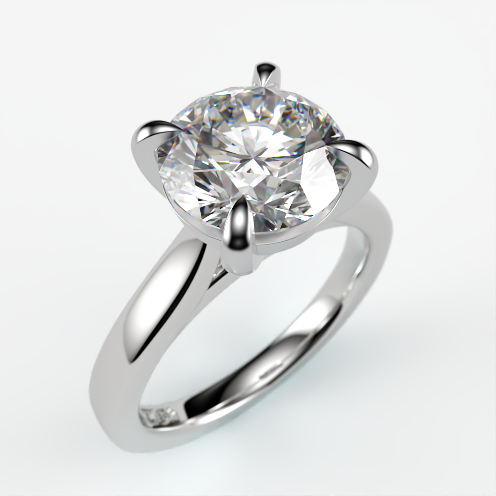 Classic Solitaire with 2 Carat Lab Grown Diamond