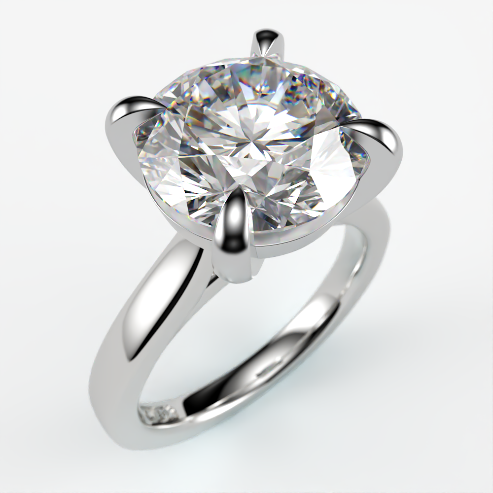 Classic Solitaire with 3 Carat Lab Grown Diamond