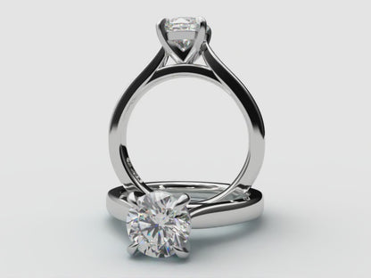 Classic Solitaire with 1 Carat Lab Grown Diamond